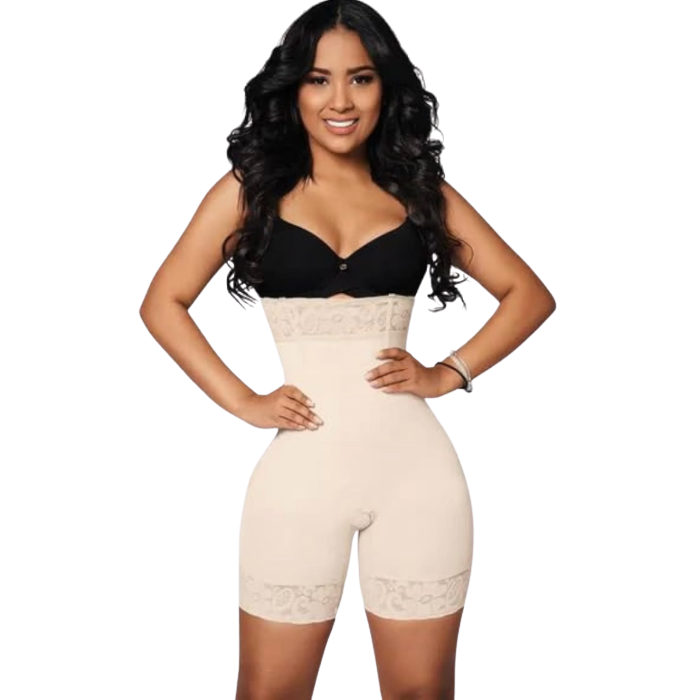 MELODI: Faja Short Con Tirantes (Removibles)