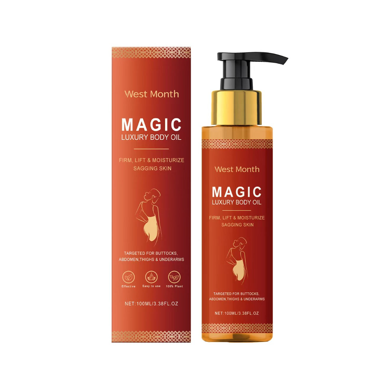 Magic Luxury Body Oil – Aceite Corporal Reafirmante y Hidratante 100% Natural